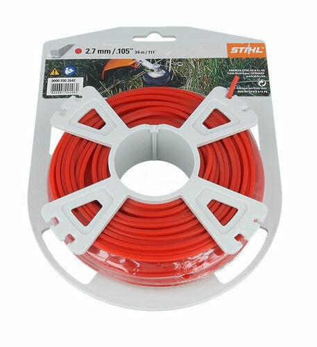 Fils de coupe carrés Rouge 2 7 mm 65 m STIHL