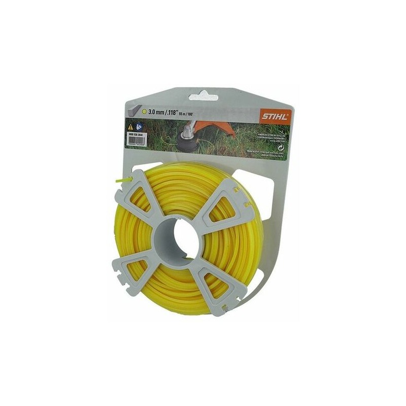 Fils de coupe ronds jaune - 162m/3.0