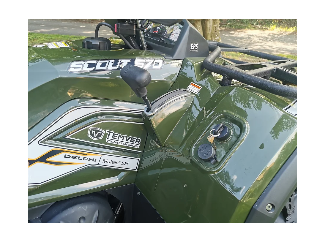 QUAD HISUN 570 TRV-XT  Couleur Vert