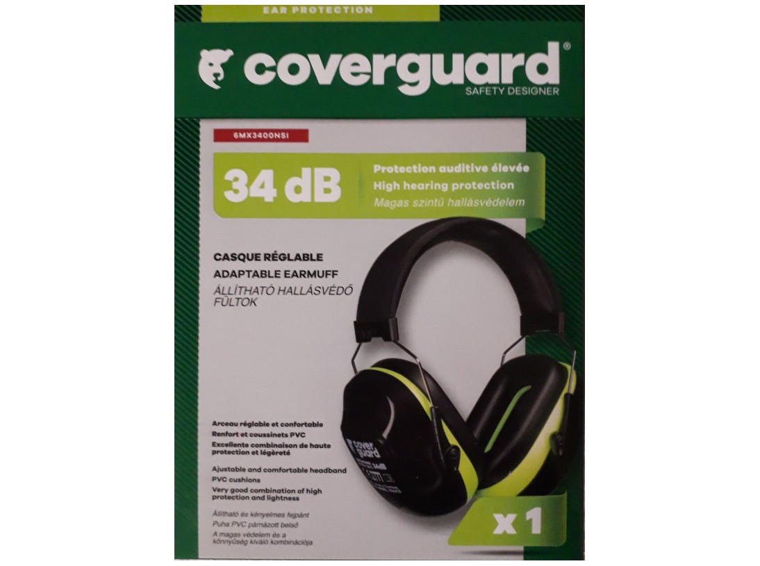 Casque antibruit COVERGUARD 34DB