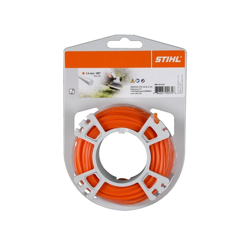 Fil rond Ø 2,4 mm x 420,0 m orange - STIHL