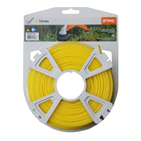 Fil rond Ø 3,0 mm x 53,0 m jaune - STIHL