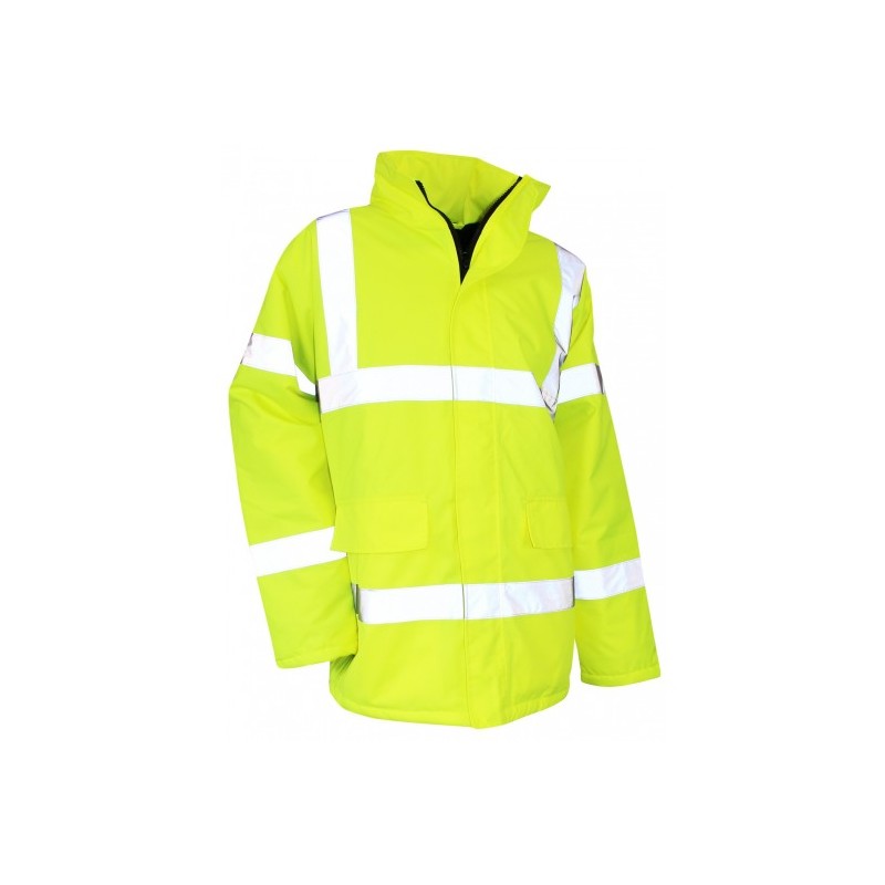 Parka SÛRETÉ haute visibilité jaune homme - LMA