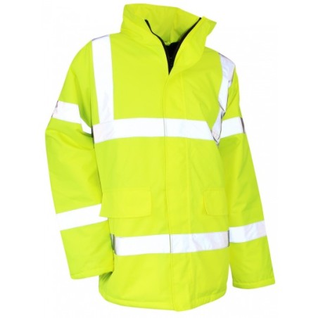 Parka SÛRETÉ haute visibilité jaune homme - LMA