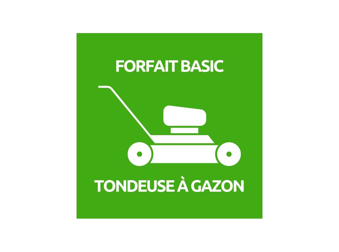 Forfait Hivernage BASIC pour tondeuse à gazon