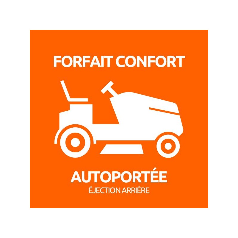 Forfait Hivernage autoportée éjection arrière - CONFORT