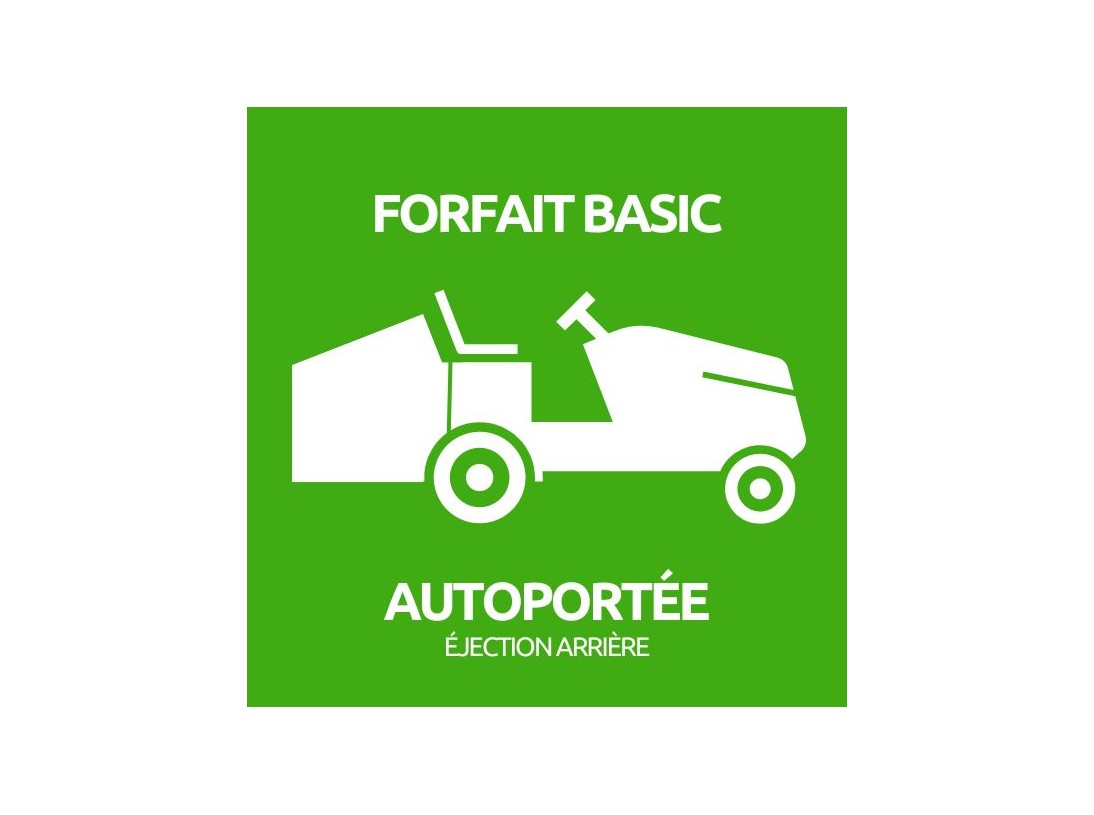 Forfait Hivernage autoportée éjection arrière - BASIC