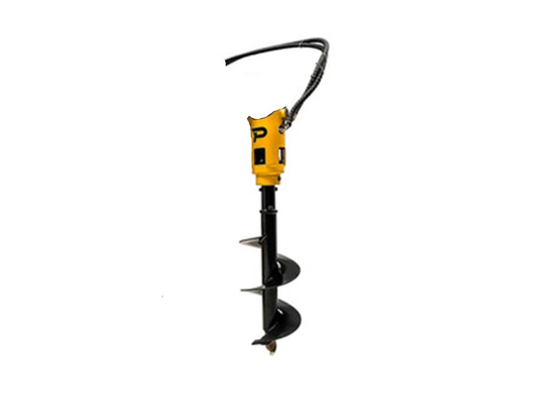 Mèche De Tarière 150 Mm - Pour Creuser Des Trous Dans Le Sol - Profondeur Jusqu'à 80 Cm - Tous Types De Sol - 4