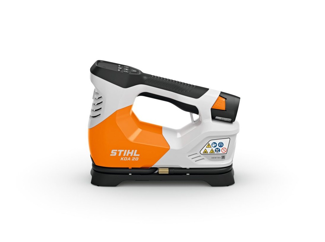 Vue de profil Compresseur à batterie KOA 20 STIHL