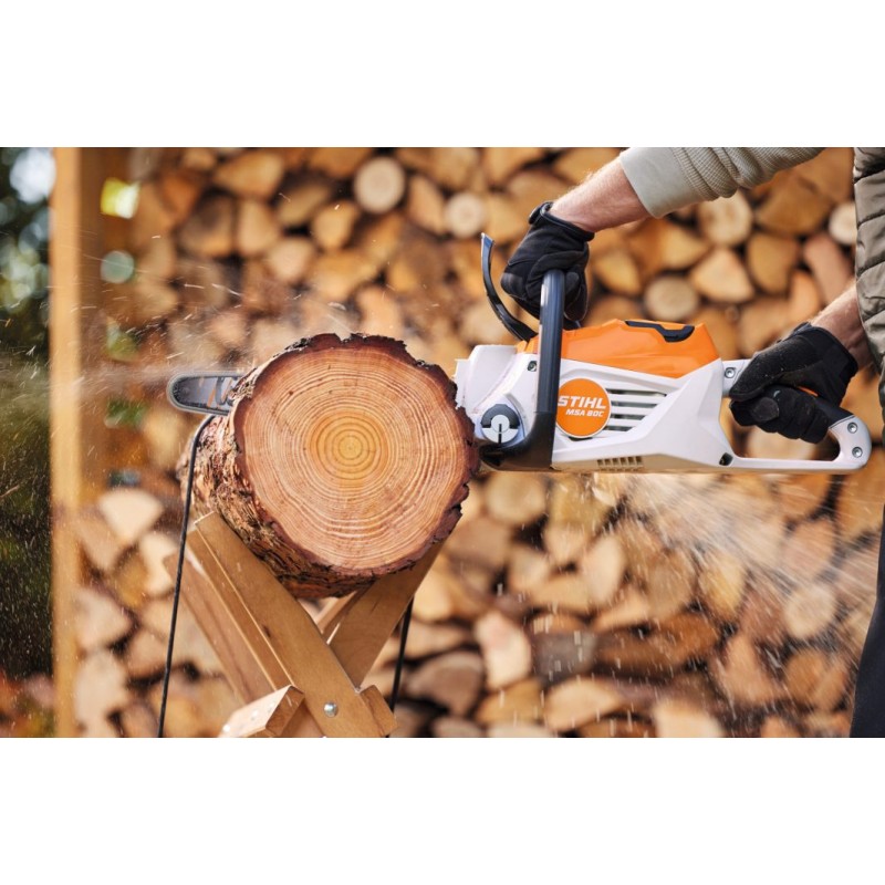 Utilisation Tronçonneuse à batterie MSA 80 Stihl