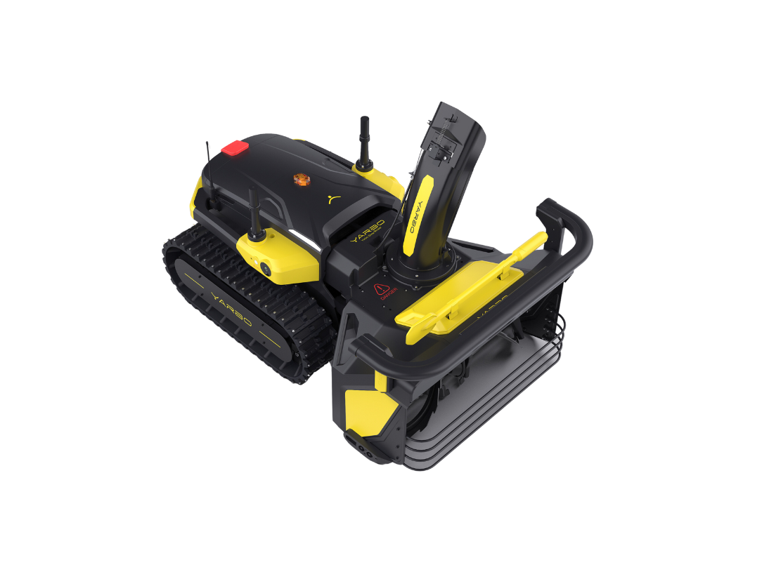 Robot autonome multifonction Yarbo + module déneigeuse