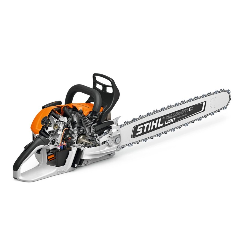 TRONCONNEUSE STIHL MS 500I guide 63 cm light