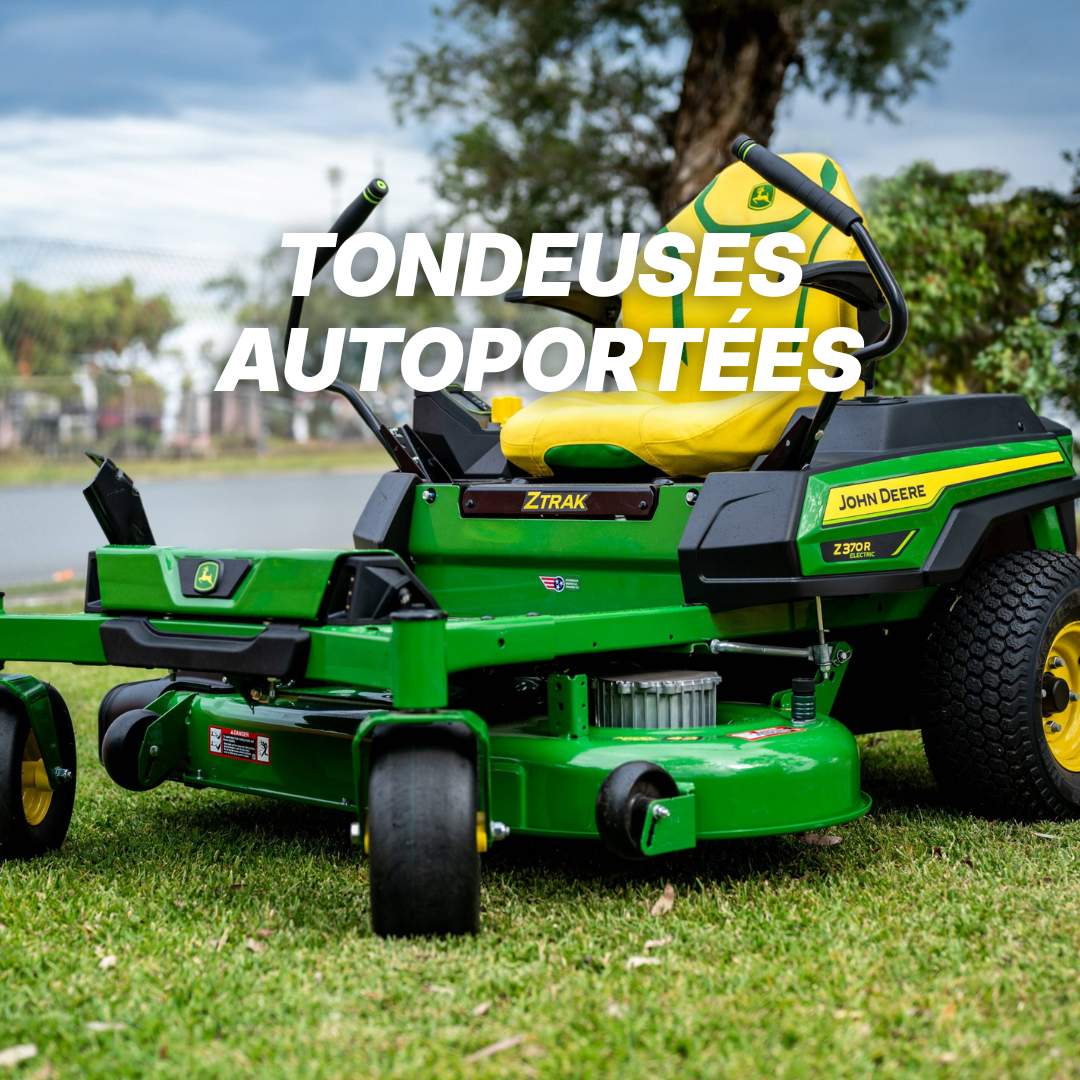 Tondeuses autoportées